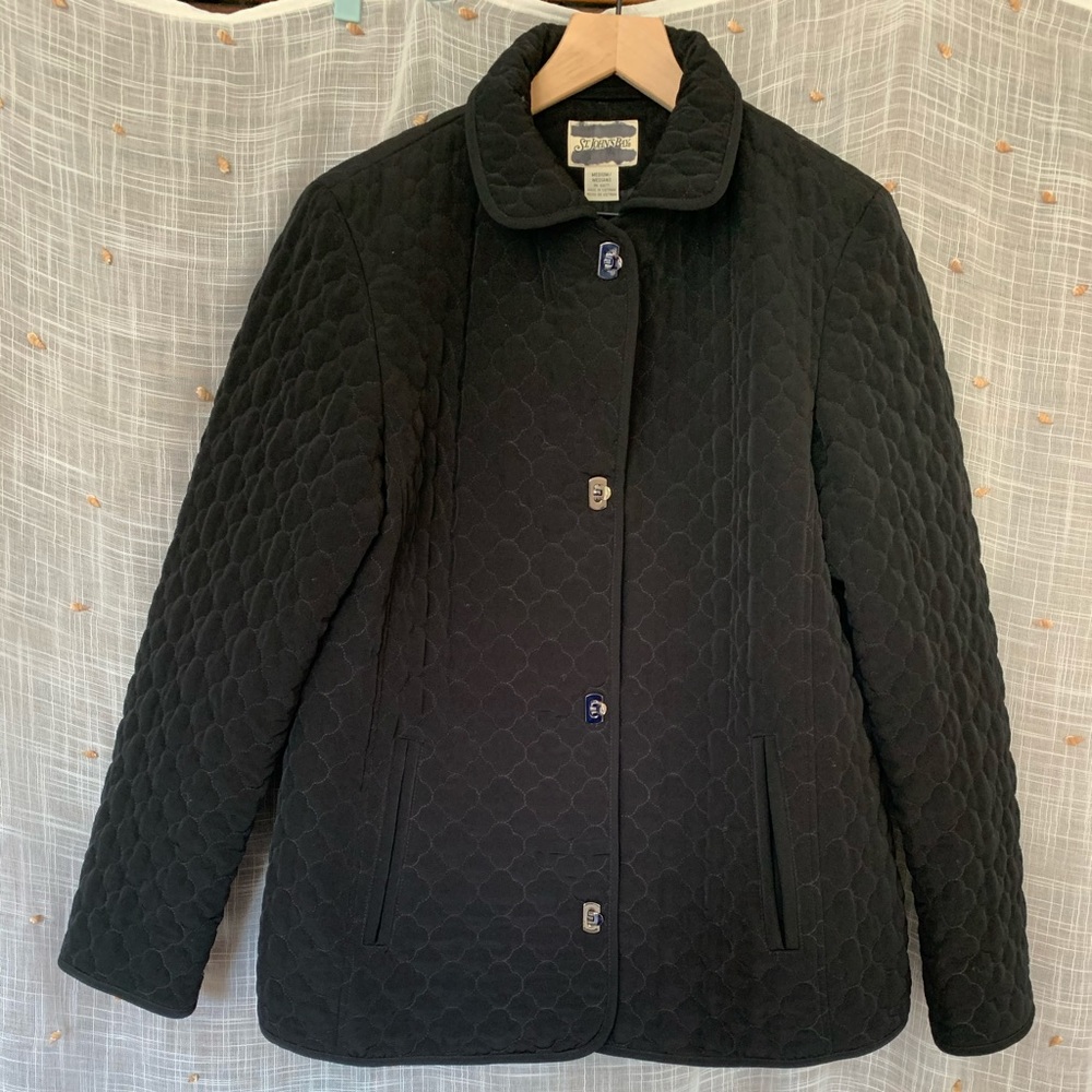 St. John’s Bay Black Puffer Jacket